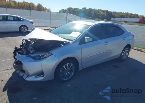 2017 Toyota Corolla Xle z USA, uszkodzony, nr VIN 2T1BURHE3HC865399